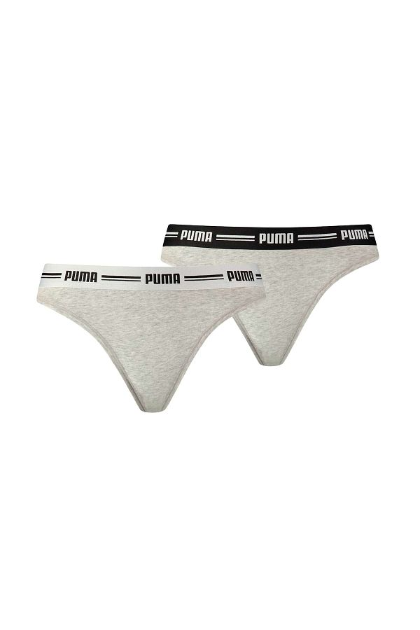 Puma-Damen String – ikonischer, weicher Baumwoll-Modal-Stretch, 2er-Pack 1
