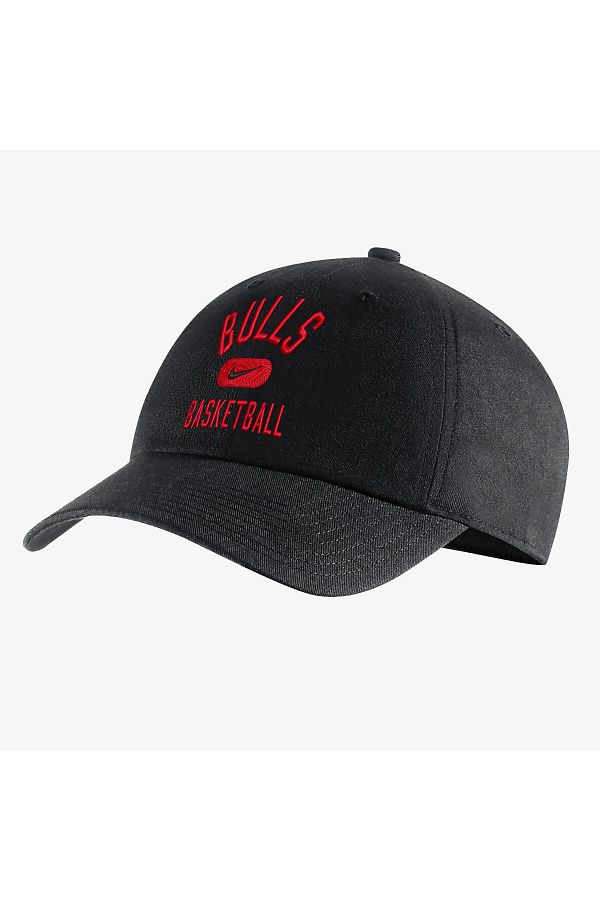 Nike Nba Chicago Bulls Heritage 86 Unisex Black Hat Dj6329 010