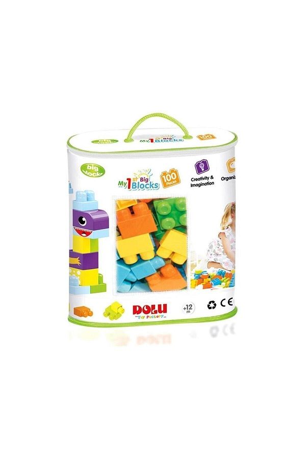 DOLU OYUNCAK Bagged Large Size Lego Blocks 100 Pieces Trendyol