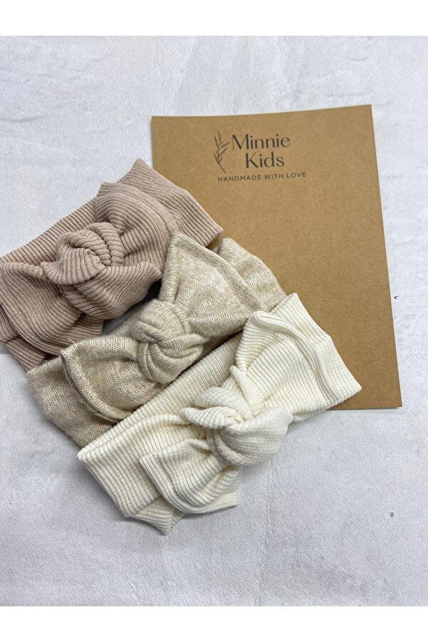 MinnieKids Kız Bebek/ Çocuk Bandana Seti