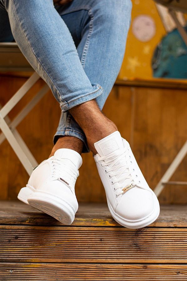 L.A Polo White 051 Unisex Mcqueen Style Sports Shoes Trendyol