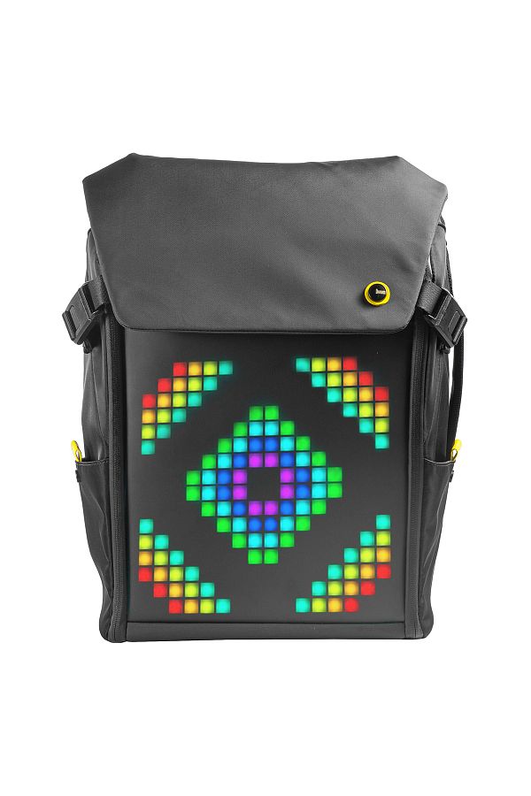 DIVOOM-Backpack M Black LED Screen App Controlled Smart Backpack 1