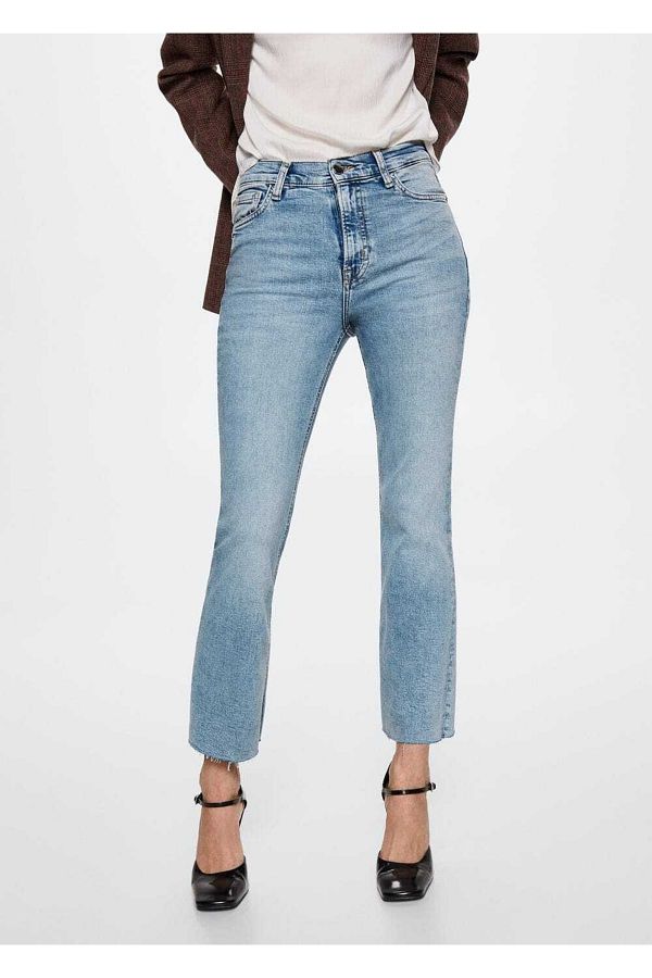 Bootcut jeans mango top