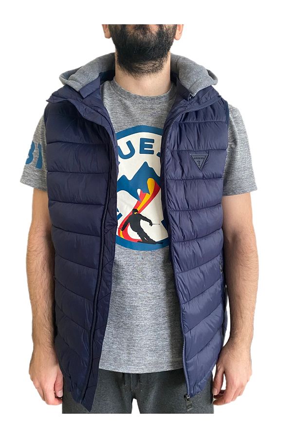 Guess vest jacket shop