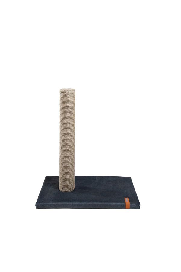 PUGALO-Navy Blue Catnip Scratching Board Rectangular Cat Scratching Board 1