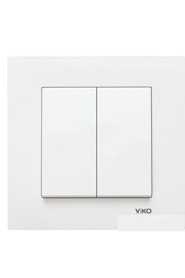 VİKO-Square White Switch Socket Commitator 1