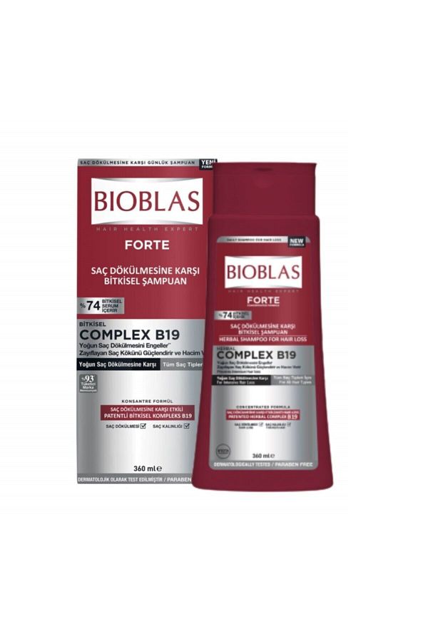 Bioblas-Forte Shampoo 360 ml 1
