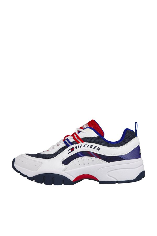 Tommy Hilfiger Men s White Sneaker Her tage Tommy Jeans Runner EM0EM00482 Trendyol