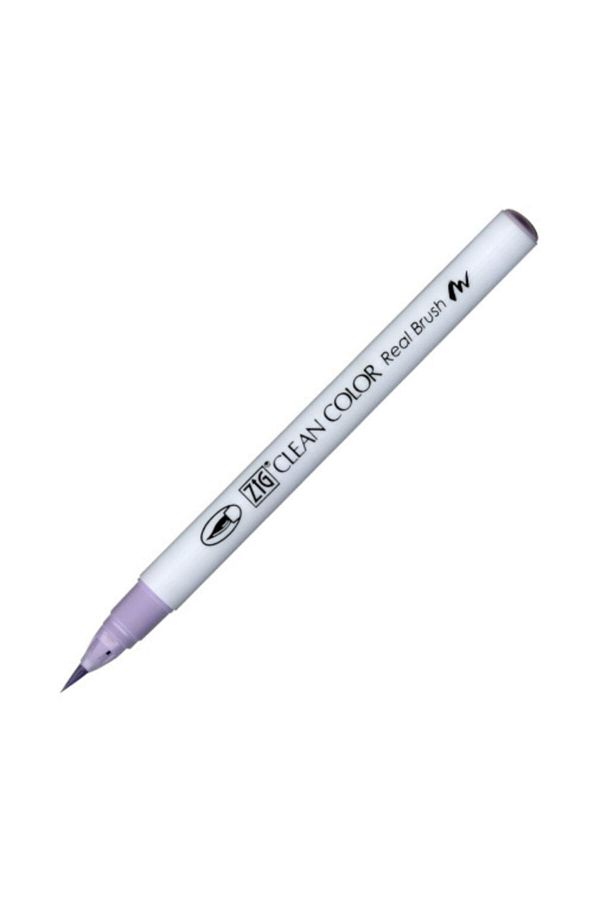 Zig-Clean Color Real Brush Rb-6000At 083 Lilac Brush Tip Pen 1