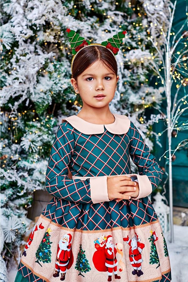 Junior christmas dress top