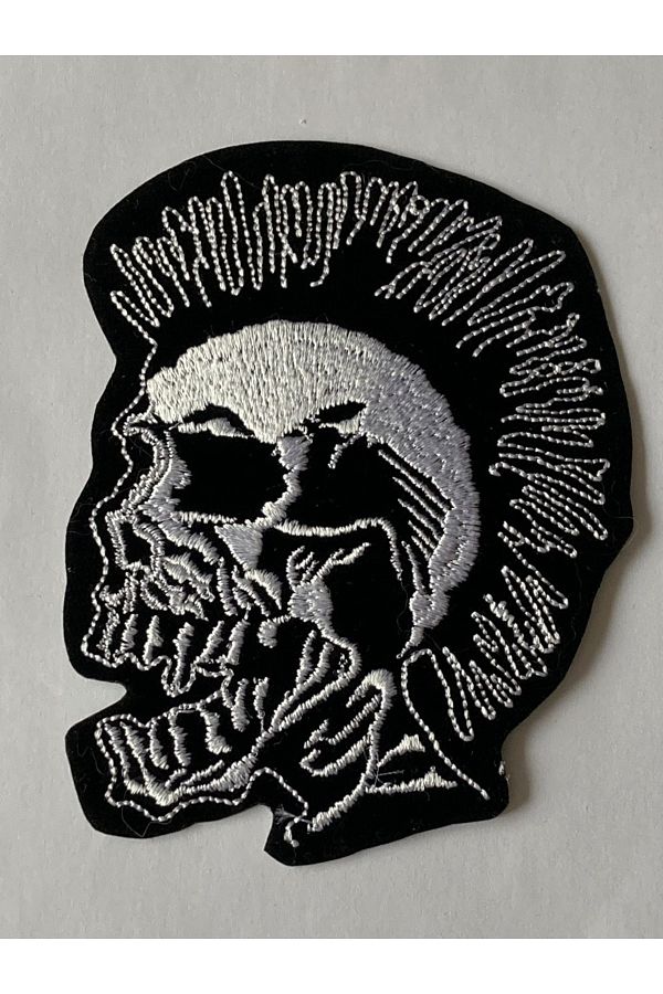 StüdyoÜmitTişört-Punker Skull Byz Patch - Armadan and Jeans Patch 1