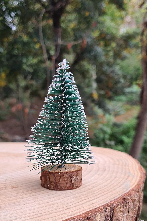 PEKSHOP Mini Christmas Tree Table Top Ornament Pine Tree Trendyol
