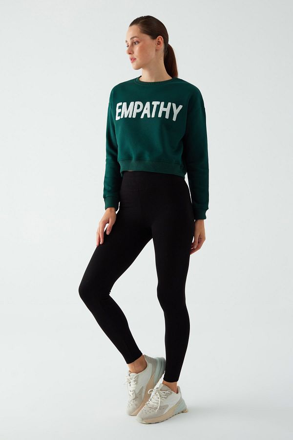 Green empathy sweatshirt hotsell