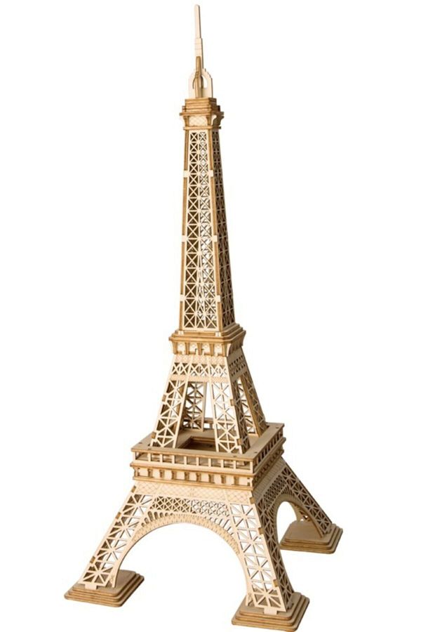 Robotime-3D Wooden Puzzle Eiffel Tower- TG501 1