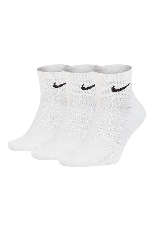 Nike-Unisex 3er Pack Sportsocken - Everyday, Cotton Cushioned Ankle, einfarbig 1