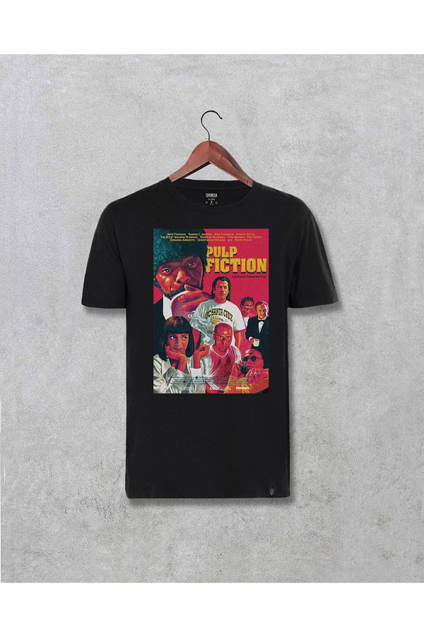 Darkia-Tricou unisex cu design special imprimat film Pulp Fiction 1