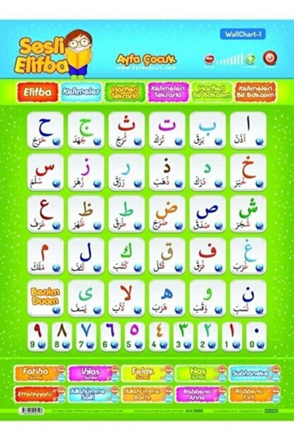 Ayfa Basın Yayın Sesli Elifba 3-7 Yaş