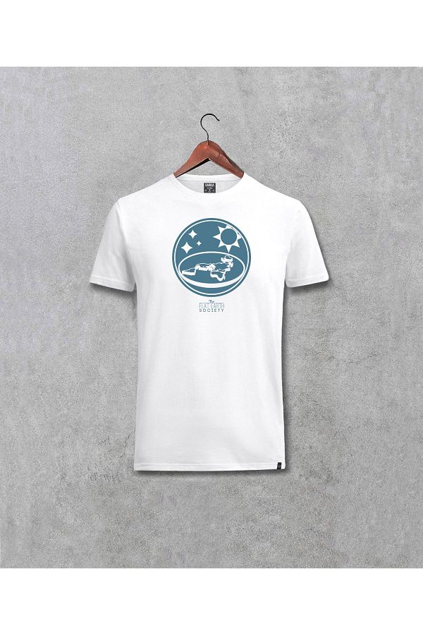 Darkia Flat Earth Flat Earth Printed Special Design Unisex T Shirt Trendyol