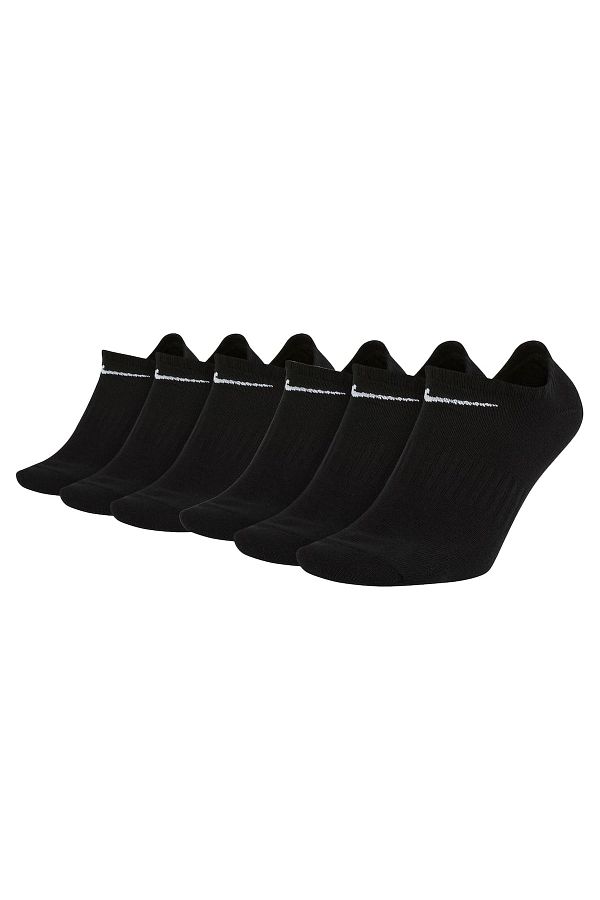 Nike-Unisex 6er Pack Sneaker Sportsocken - Everyday, Lightweight No Show, einfarbig 1