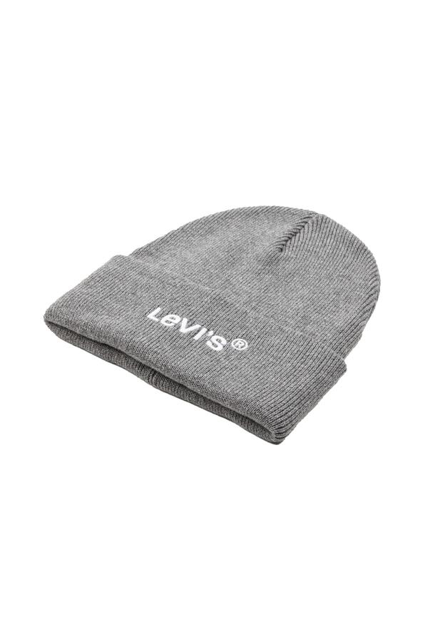 Levi's-Unisex Mütze - Wordmark Beanie, Logo, One Size, uni 1