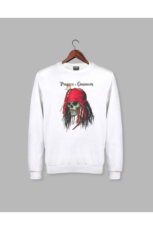 Darkia Pirates of the Caribbean Pirates Carribean Design Sweatshirt Trendyol