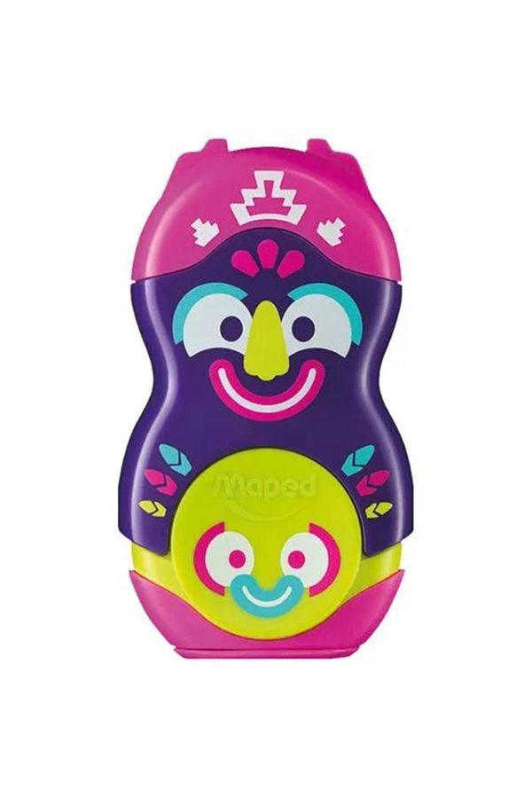 Maped-Loopy Fancy Single Hole Pencil Sharpener with Eraser 1