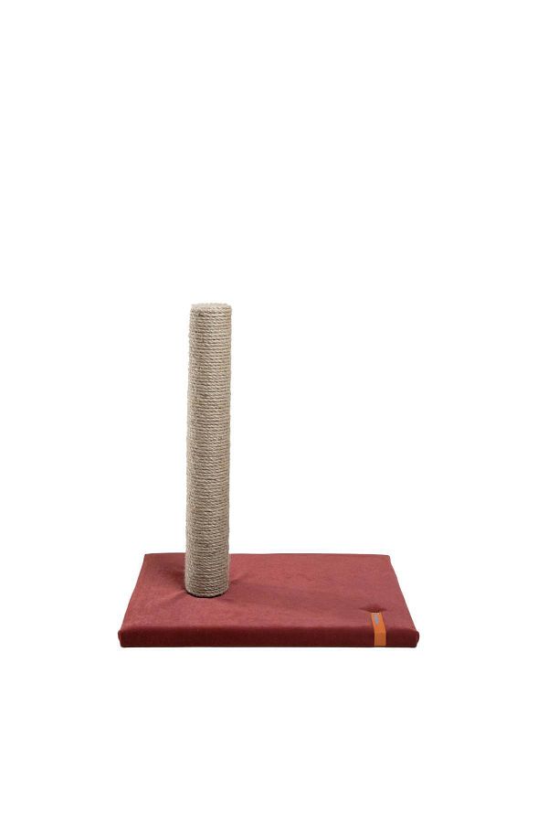 PUGALO-Red Catnip Rectangular Cat Scratching Board 1