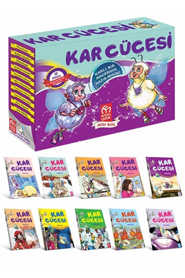 Model Yayınları Model Eğitim Yayınları Kar Cücesi Hikaye Serisi 3. Ve 4. Sınıflar Için 10 Kitap Model Çocuk