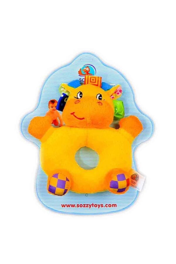 Sozzy Toys Çıngıraklı Zürafam Bebek Oyuncak Szy104