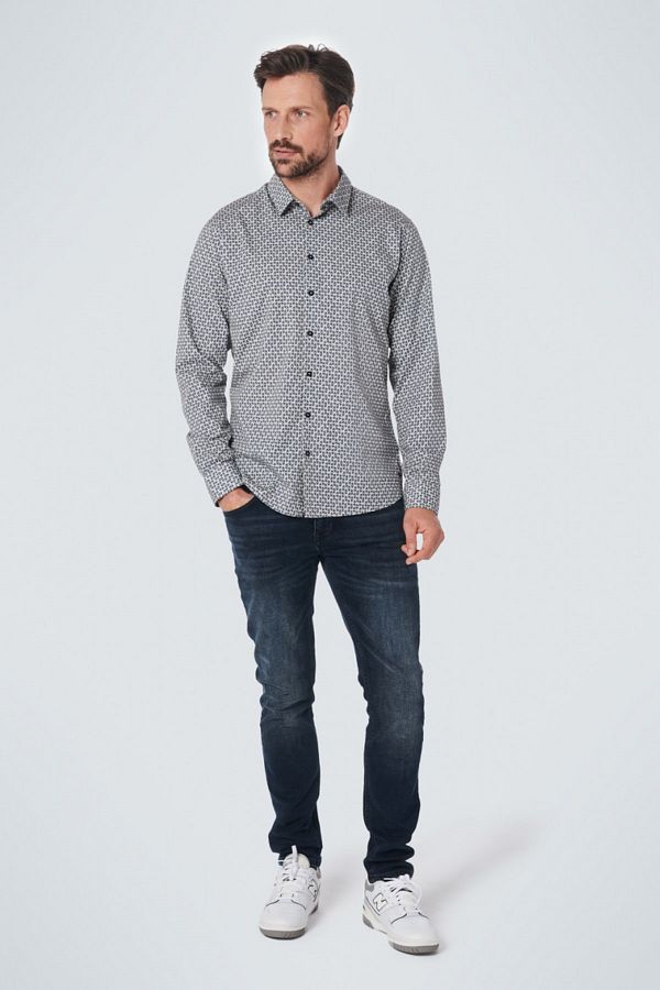 No Excess Shirt Gray Regular fit Trendyol