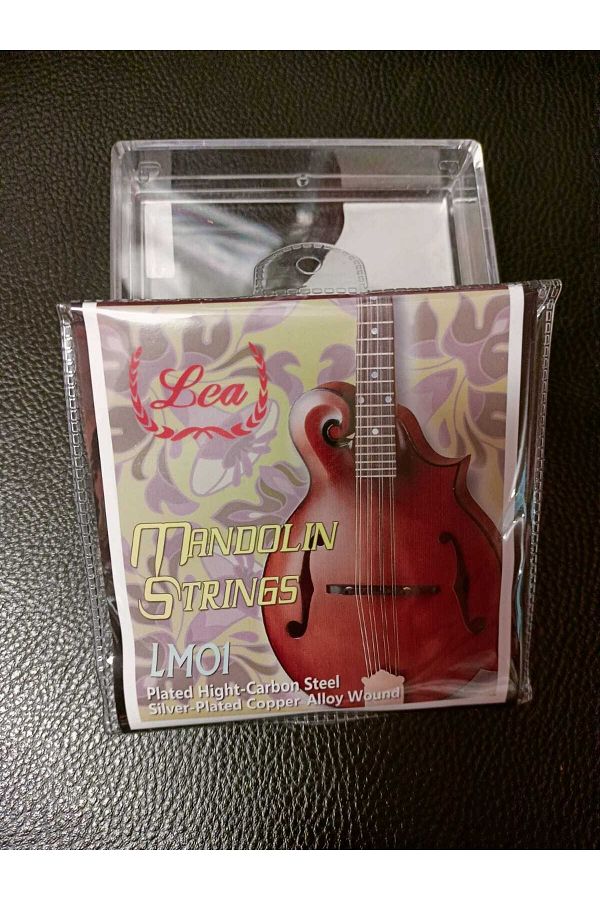 LEA-Lm01 Model Standard Mandolin String Set-Pea with Gift 1