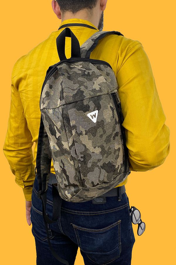 woys Camouflage Backpack Camping Cycling Hiking Mini Backpack Waterproof Fabric Trendyol