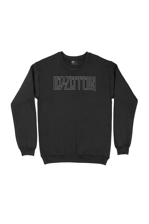 Cix Led Zeppelin Robert Plant Black Sweatshirt Trendyol