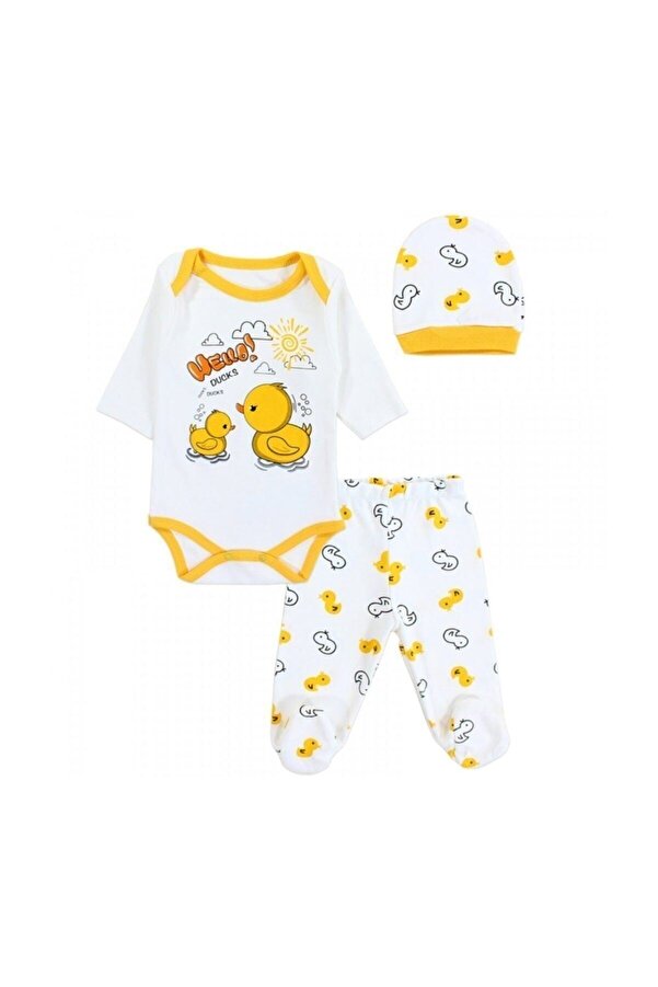 Mini Bird Üçlü Civciv Badili Bebek Takım