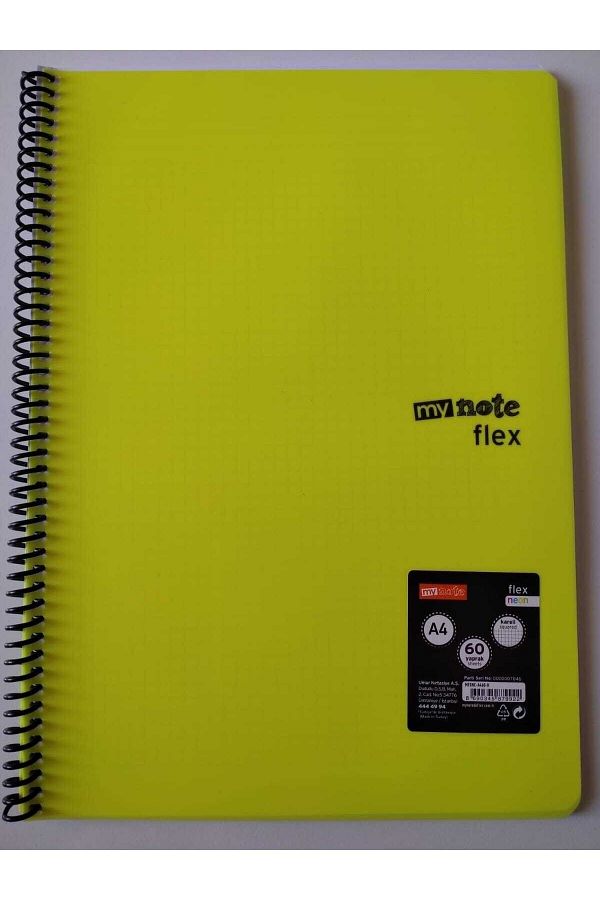 Mynote-A4 Notebook - 60 Sheets Checked 1