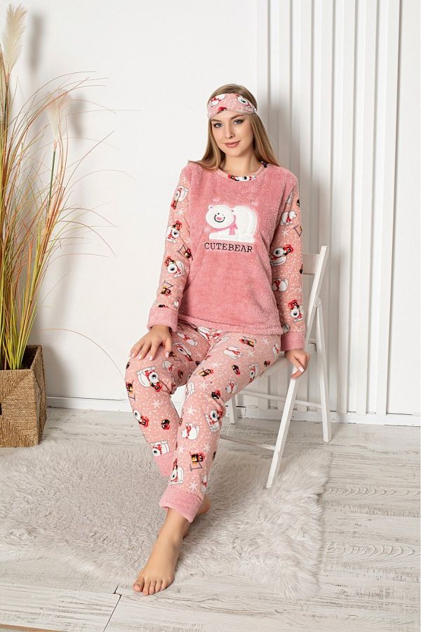 Winter fleece pyjamas sale