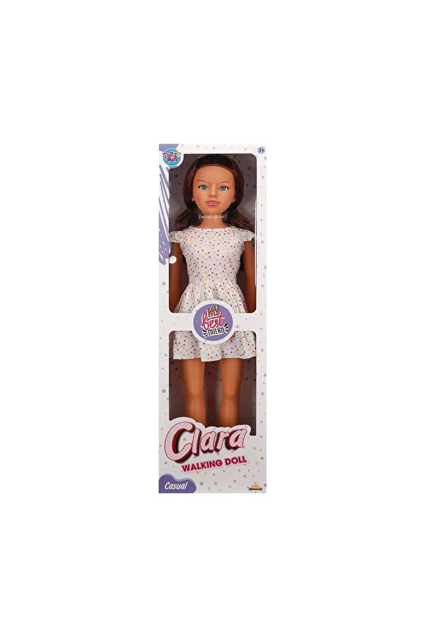 Tower Toys Yürüyüş Arkadaşım Clara Bebek 80 Cm Walkıng Doll Hazırmısın Clara Bebek Ile Keyifli Gezintiye