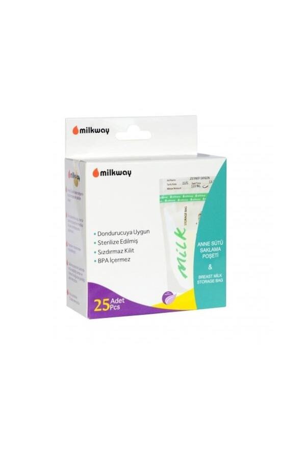 Milkway Anne Sütü Saklama Poşeti 25 Adet