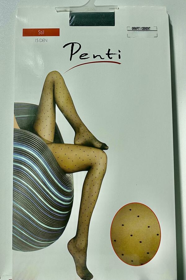 Penti-Style Pantyhose Patterned 1