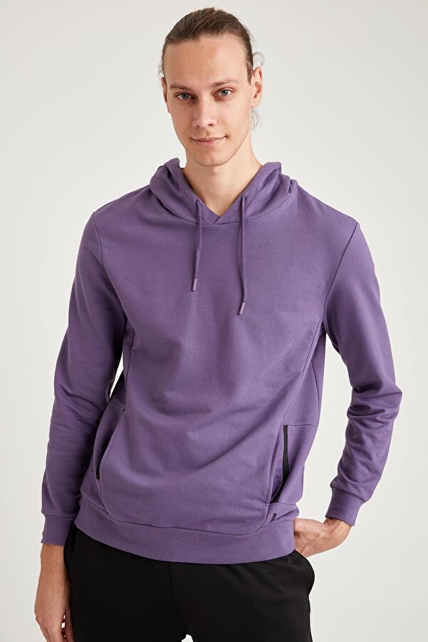 Defacto Modest Sweatshirt Black Girls Teens Girl Crew Neck