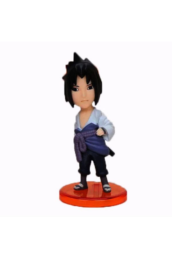 BANDAI-Naruto Anime Manga Figure Figurine 8 Cm Boxed Sasuke Character 1