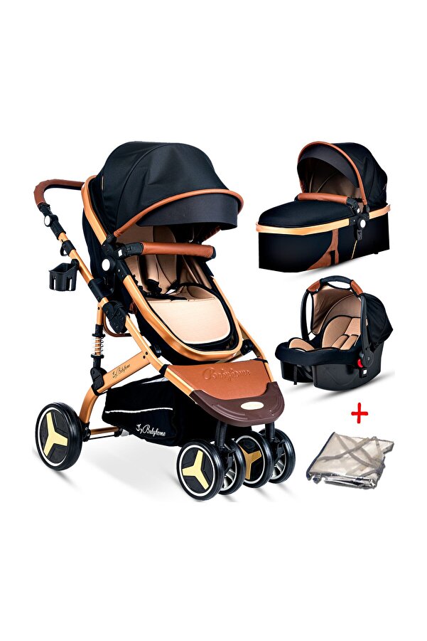 Baby Home Bh-945 Paris Amortisörlü Travel Sistem Bebek Arabası