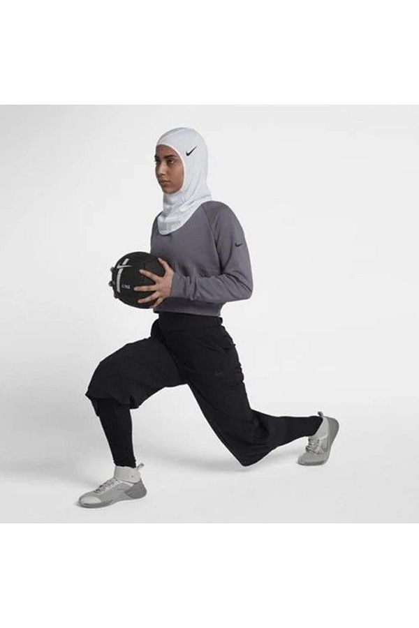 Nike hijab white top