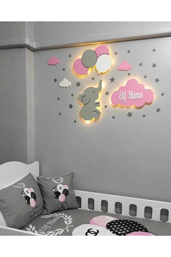 Işıklıtoplardükkanı Çocuk Ve Bebek Odası Dekoratif Gece Lambası Aydınlatma