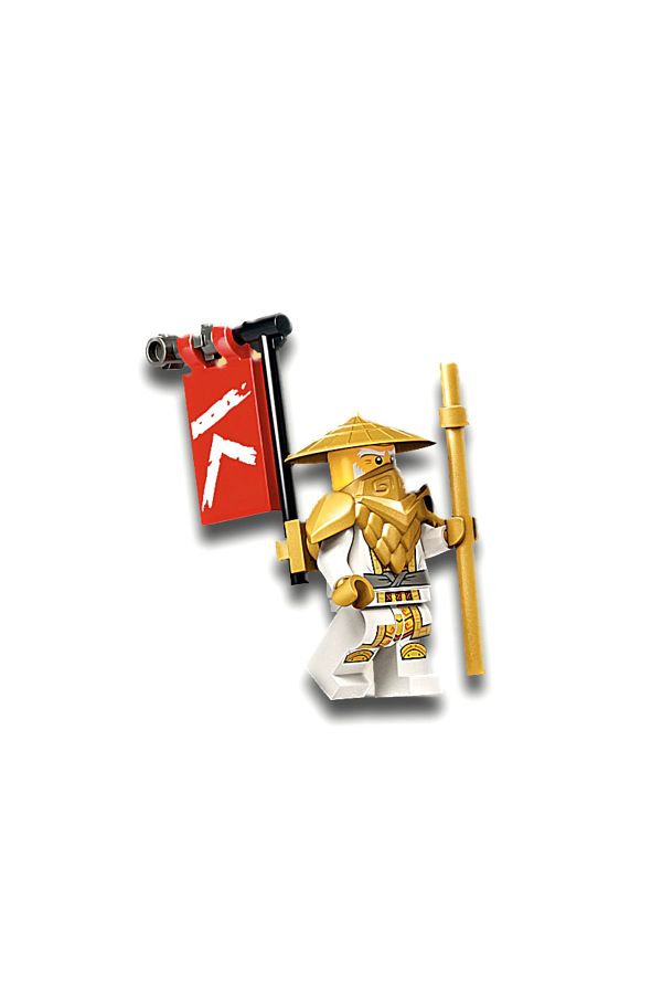 LEGO-Ninjago - Wu Sensei - Crystallized Original Minifigure 1
