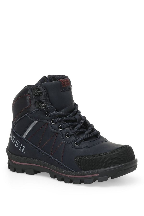 U.S. Polo Assn. Navy Blue Boy s Boots Trendyol