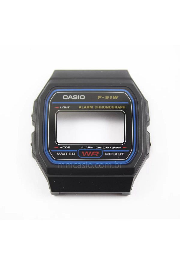 onlinekordon-Casio F-91w F-105w F-94w Original Watch Case Sealed Frame Waterproof 1