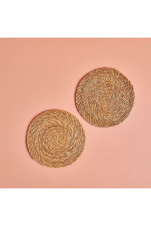 Bella Maison-Rafe 2-Piece Trivet Natural (20 Cm) 1