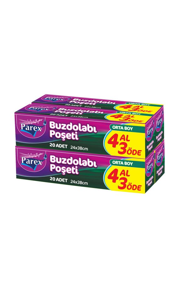 Parex-Medium Size Freezer Bag Buy 4 Get 3 1