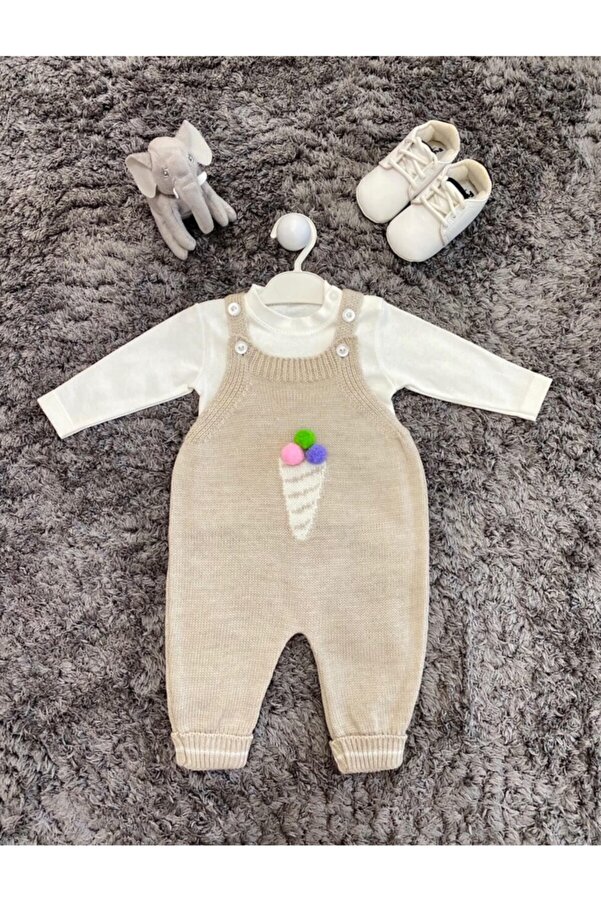 MİNİKAY BABY Bahçıvan Tulum Bebek Takımı
